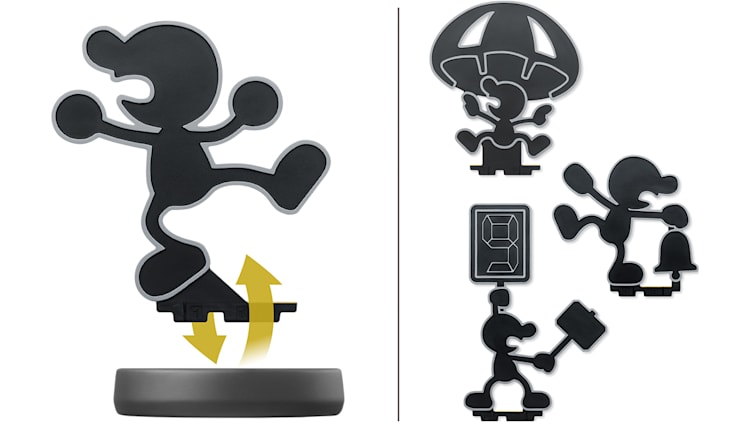 amiibo™ - Mr. GAME & WATCH - Super Smash Bros.™ - Nintendo